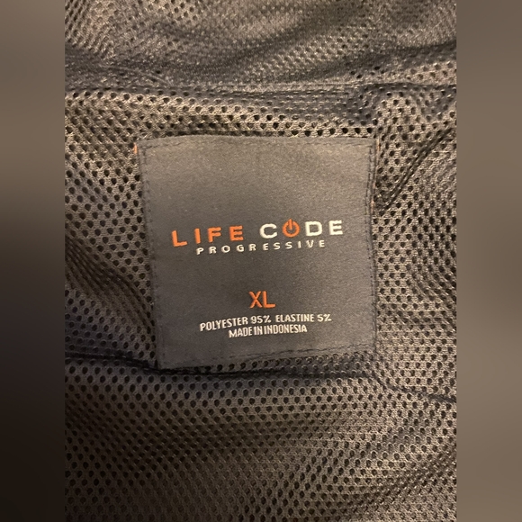 Life Code Progressive Men’s Black Utility Pockets Full-Zip Jacket Size XL - Picture 7 of 11